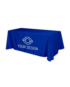 Custom Polyester Table Cover - Fits 8 Foot Standard Table