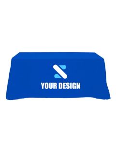 Custom Polyester Tablecloths for 6-Foot Tables - Full Color Printing