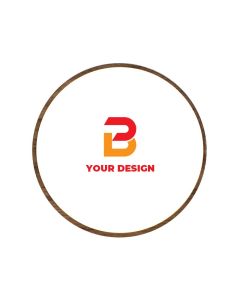 Custom Premium Quality Wooden Lapel Pins with Full-Color Printing