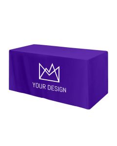 Custom Printed 4 Foot Fitted Table Cover 
