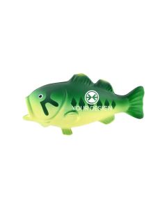 Custom Promotional Bass Stress Ball Ideal for Fishing Events and Trade Shows