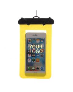 Custom Promotional Waterproof Phone Bag Cell Phone Dry Bag Clear Protective Pouch