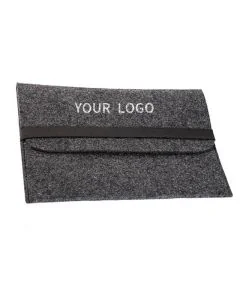 Custom Recycled Felt Document Bag File Bag for Office School Promotion