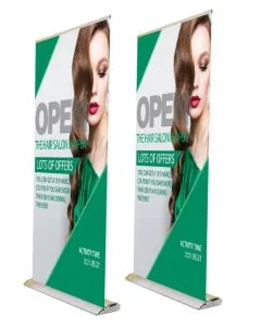 Custom Retractable Banner Economical 33.46"x78.74"