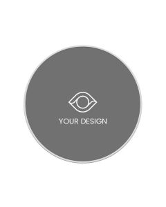 Custom Round Lapel Pins with Military Clutch 1.5" Diameter