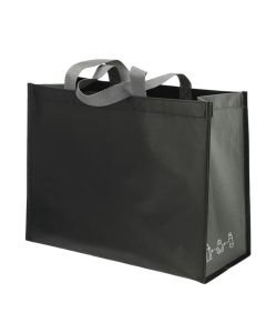 Custom RPET Laminated Matte Non-Woven Shopper Tote 13"H x 17" W