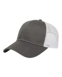 Custom Six-Panel Structured Two-Tone Mesh Back Caps 