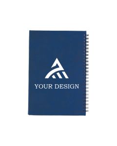 Custom Soft-Touch Notebook with 100 Lined Sheets and Polyurethane Cover