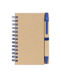 Custom Spiral Notebook and Pen with 40 Lined Pages