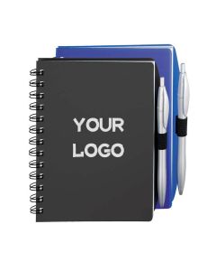 Custom Spiral Notebooks Waterproof Journal Book with Elastic Pen Loop