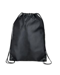Custom Spring-Inspired Polyester Drawstring Backpack 18"H x 13"W