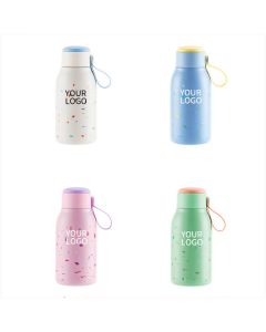 Custom Stainless Steel Food-grade Cute Portable Water Bottle Thermos Flask