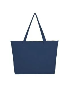 Custom Stylish Maritime Polyester Tote Bag 13.5"H x 17" W