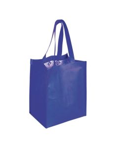 Custom Stylish Mid-Size Fashion Laminated Polypropylene Tote Bag 11.75"H x 9.5" W