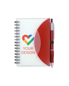 Custom Stylish Notepad Notebook with Matching Pen 