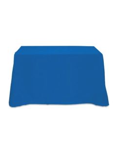 Custom Three-Sided Drape Table Cover for 4 Ft Table 