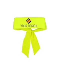Custom Tie-Back Headbands Promotional Sweatbands for Sports and Fitness
