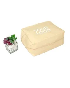 Custom Travel Cosmetic Zippered Bag 9.84"W x 7.09"H Makeup Storage Bag Toiletry Bags