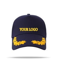 Custom Unisex Baseball Cap Cotton Sports Caps Sun Hat with Grain Embroidery for Man and Woman
