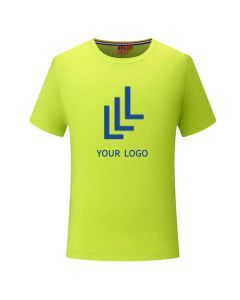Custom Unisex Short Sleeve Soft Undershirt Crewneck Top T-Shirt Casual Round Neck Workout Tee 
