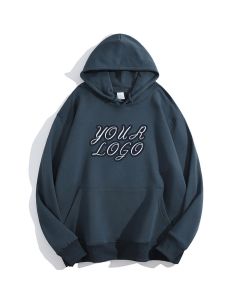 Custom Unisex Long Sleeve Hooded Sweatshirt 380g Hoodies Heavyweight Cotton Hoody Pullover