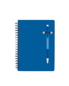 Custom Vibrant Pen-Buddy Notebook Bundle with Translucent Pen - Perfect for Brands & Budgets