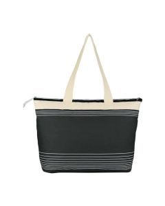 Custom Vibrant Polyester Tote Bag 13" H x 17.5" W