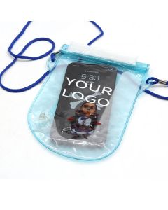 Custom Waterproof Cellphone Pouch Universal Underwater Dry Bags with Lanyard for iPhone Samsung HTC Up to 6.5"