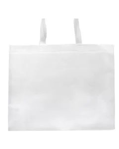 Custom Non-woven 15.5W x 14H Totes Glossy Shopping Merchandise Gift Bag Treat Bags