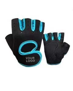 Custom Workout Gloves Anti Slip Fitness Half Finger Gym Gloves
