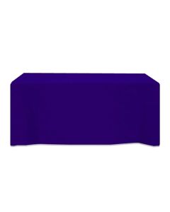 Customizable 3-Sided Table Cover for 6-Foot Tables