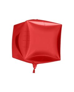 Customizable 3D Foil Cube Balloons 15"x15" with Full-Color Print