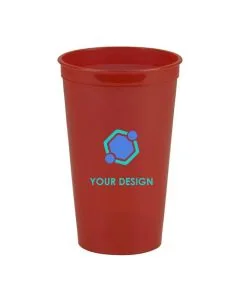 Customizable BPA-Free 22 Oz Translucent Stadium Cup for Events, Outdoor & Sporting