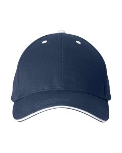 Customizable Cotton Structured Sandwich Cap Baseball Hat