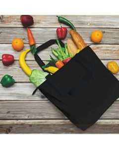 Custom Cotton Tote 13.75"W x 17"H Bag Fashion Organic Shopping Grocery Tote Promotional Bags