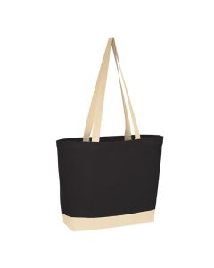 Customizable Durable Cotton Canvas Tote Bag 12" H x 15.75" W