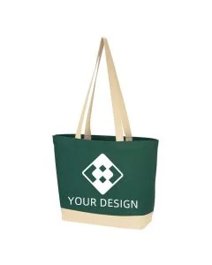 Customizable Durable Cotton Canvas Tote Bag 12" H x 15.75" W