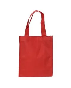 Customizable Durable Non-Woven Polypropylene Tote Bags 3.5" x 8.15" x 10" with 16" Straps