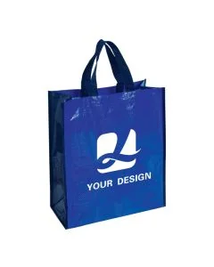 Customizable Eco-Friendly Large Woven Tote Bag 16" H x 14" W x 6.5" D