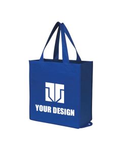 Customizable Eco-Friendly Non-Woven Foldable Shopper Tote Bag 14.5" H x 13.5" W