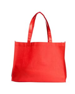 Customizable Eco-Friendly Non-Woven Large Tote Bags 16" W x 12" H x 6" D with 22" Handles