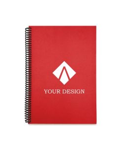 Customizable Eco-Friendly Spiral Notebook with Recycled Sheets