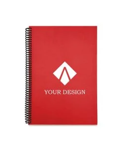 Customizable Eco-Friendly Spiral Notebook with Recycled Sheets