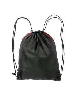 Customizable Eye-Catching Zipper Pocket Drawstring Backpack 14.75" H x 18.5" W