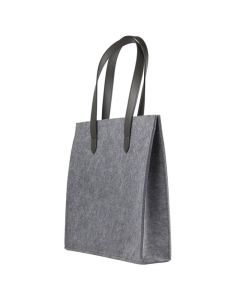 Custom Felt Tote Bag 16.93"W x 15.75"H Fashion Office Bag Book Bags Reusable Grocery Shopping Totes