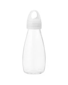 Custom Glass Sport Bottle Portable 500ml Transparent Reusable Belly Shaped Bottle with Handle Sleeve
