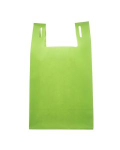 Customizable Lightweight Reusable Polyester Grocery Tote Bag 19.5" H x 11" W x 7" D