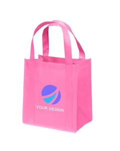 Customizable Little Polypropylene Tote Bag  13"H x 12" W