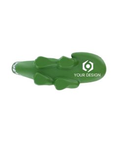 Customizable Logo Imprinted Alligator Stress Ball Ideal for Promotions and Gifts