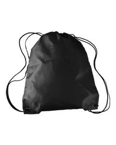 Customizable Logo Versatile Polyester Drawstring Backpack 18x15"